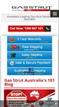 Mobile Screenshot of gasstrutaustralia.com.au